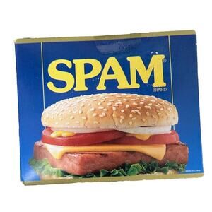 SPAM Hormel Novelty Crew Socks 3 Pair Men's Shoe Size 8-12 NEW Gift Box